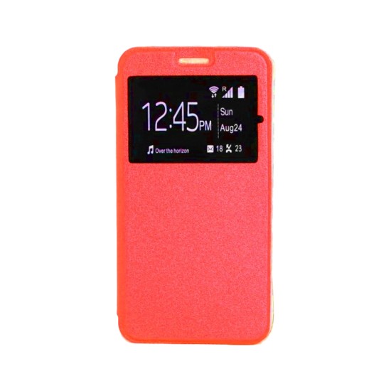 Capa flip para Smasung Galaxy J4 2018 Vermelho